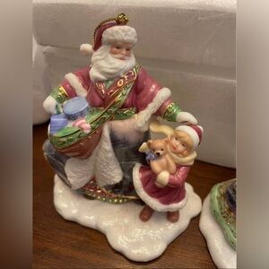 Thomas Kinkade Spirit of Christmas (Set of 2), NWOT, Christmas Ornaments